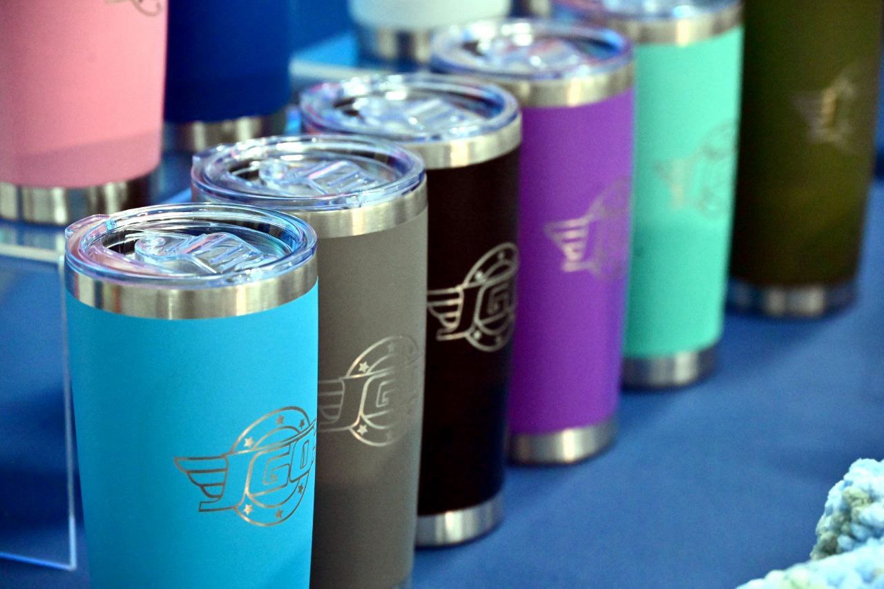 VASO INSULADO TURQUESA JGO 20 OZ